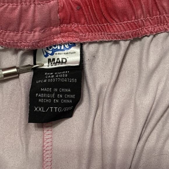 Kool aid Pants Men's Medium Red Tie-dye Joggers - Picture 4 of 4